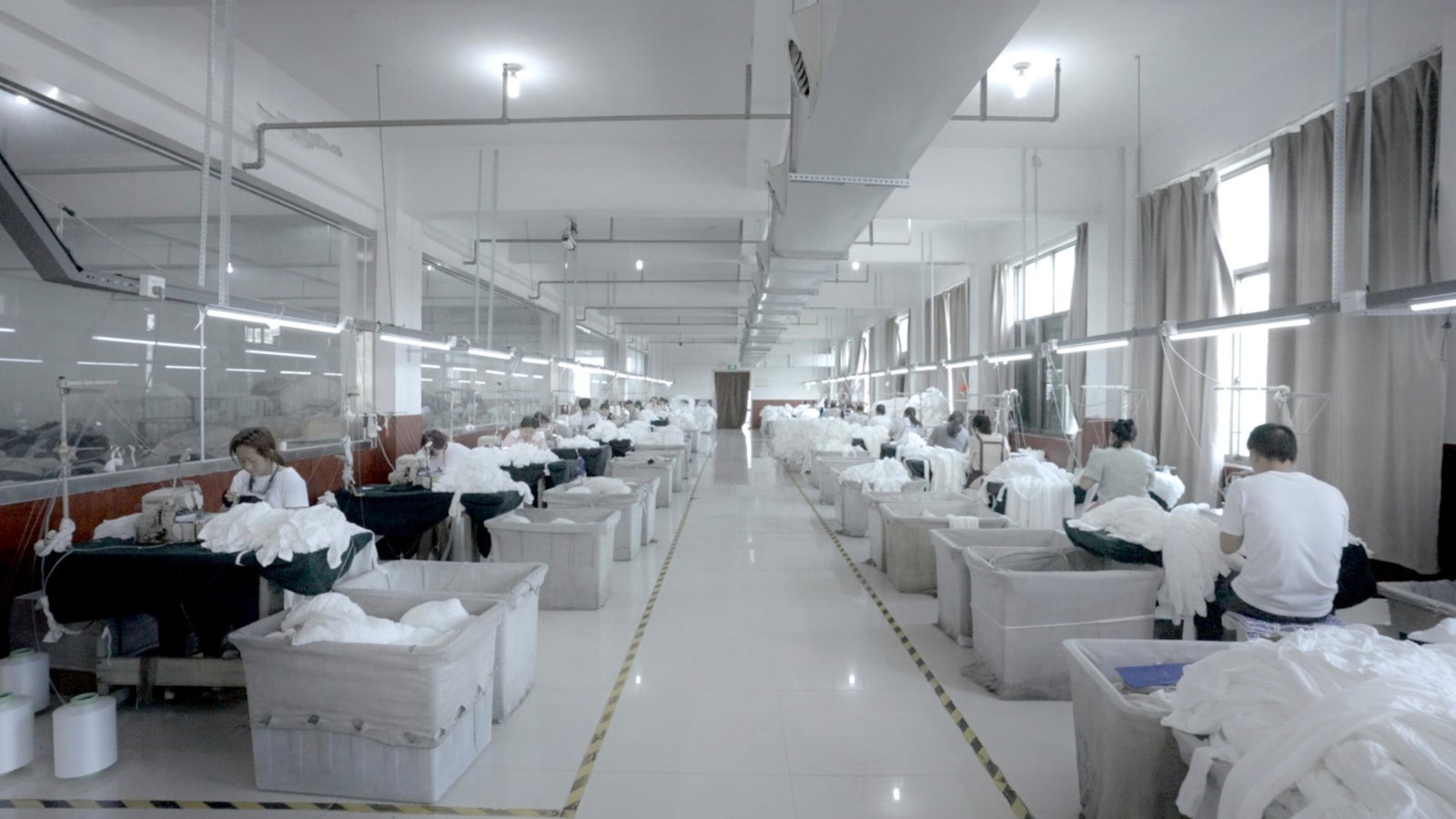 High-capacity production lines in operation